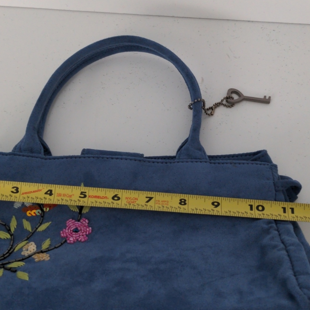 Fossil Faux Suede Purse - Picture 4 of 7